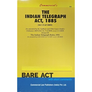 Commercial's The Indian Telegraph Act, 1885 Bare Act 2023